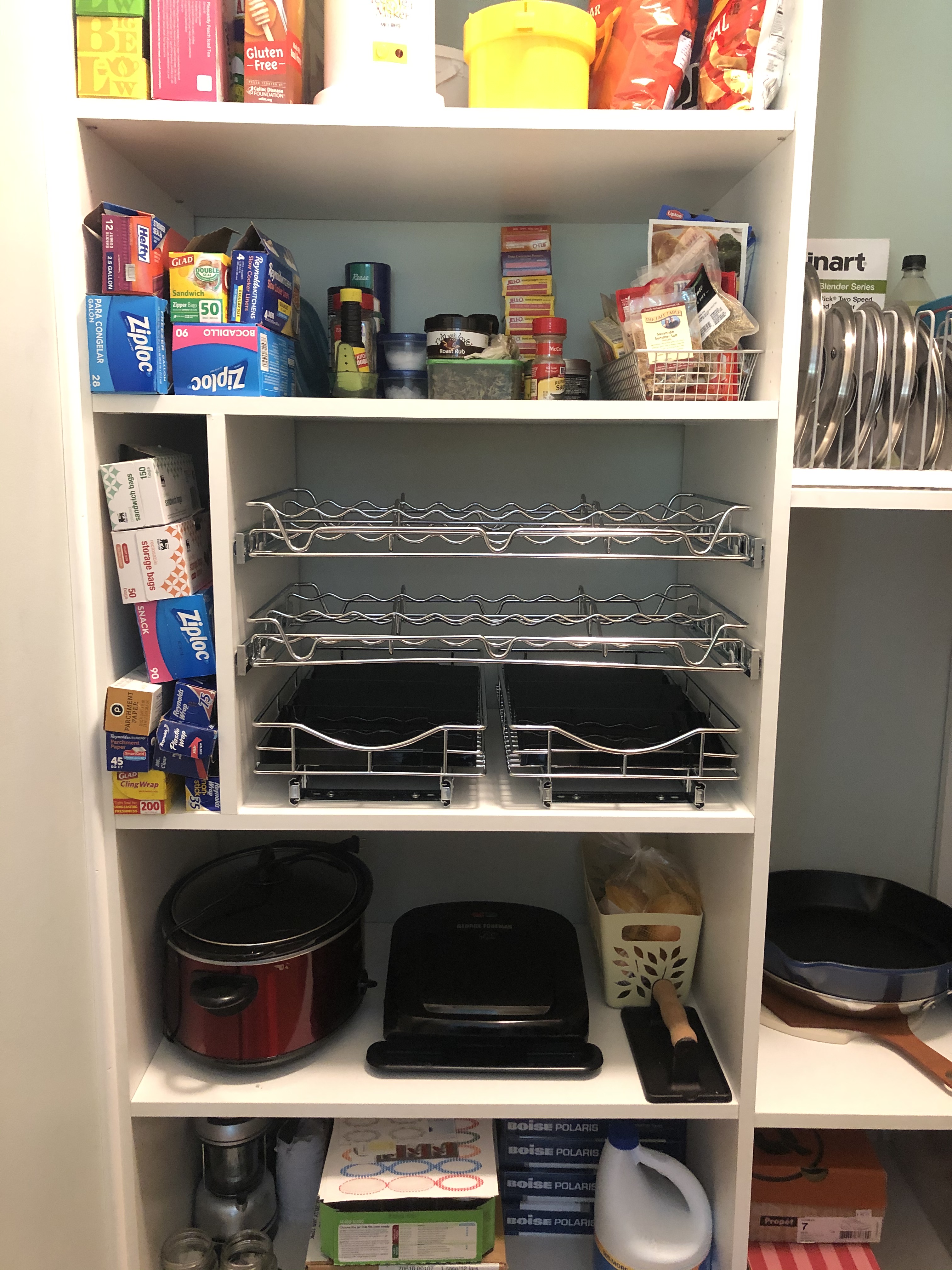 Organize Your Pantry With Racks