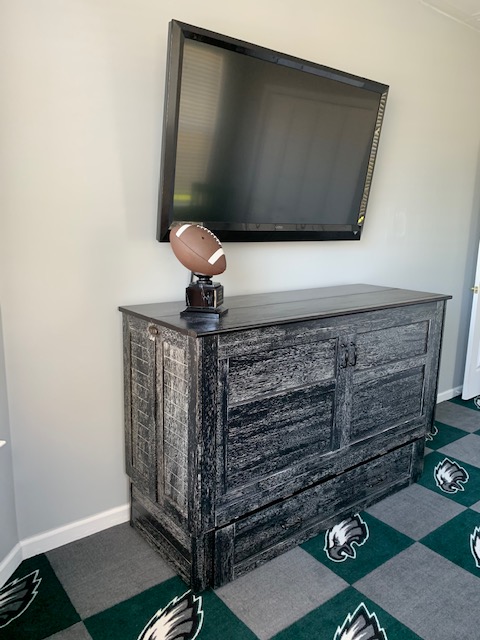 Bed for a Football Fan