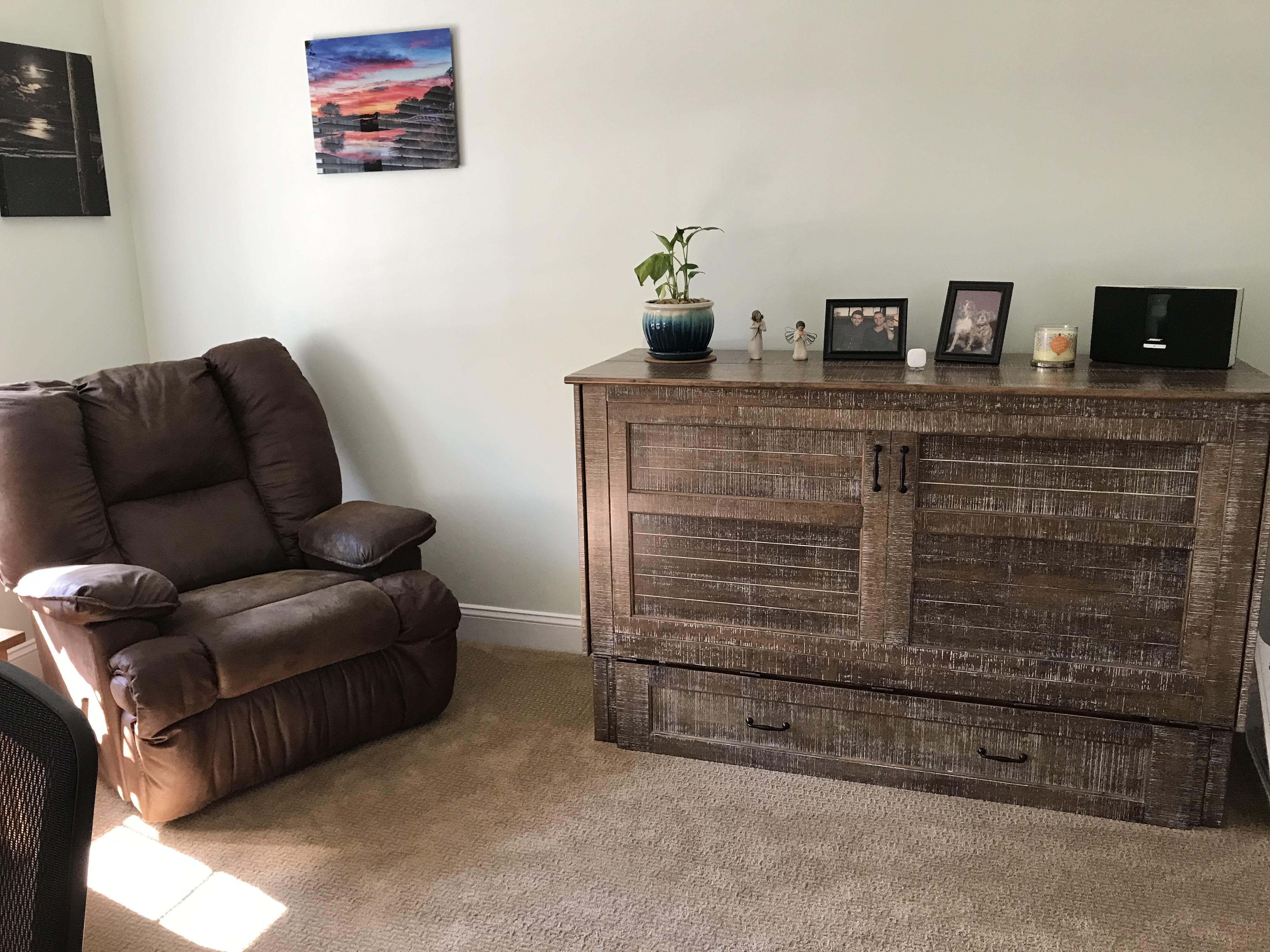 Rustic Credenza Bed