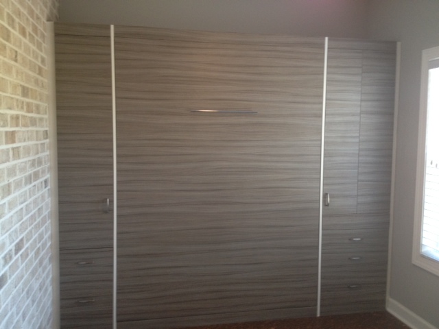 Contemporary Cross-grain Built-In